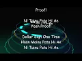 YKWIM (Lyrics) - KARAN AUJLA | KR$NA | LATEST PUNJABI SONGS 2022