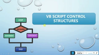 VB script control structures part 1 DWPD Unit 5 CSE 6th semester polytechnic CSVTU