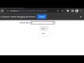 datalist search option autocompleate suggestion in HTML NetBeans