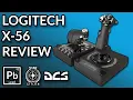 Logitech X-56 Rhino HOTAS for DCS World Star Citizen MSFS