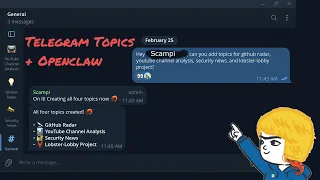Who Needs Discord Organizing OpenClaw Agents in Telegram w Topics