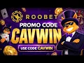 Roobet Promo Code CAVWIN - Exclusive Referral Code up to 200 Bonus