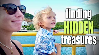 A SUNKEN Wreck 15 FEET UNDER our SAILBOAT| SailAway 261