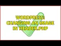 Wordpress Changing an image in header php