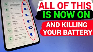 Google Turned On All This on Your Phone — It’s Killing Your Battery! Turn It Off!