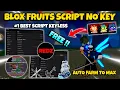New Blox Fruits Script No Key - Redz Hub Auto Farm Fruit Sniper Auto Raid Mastery Many More
