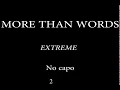Lagu More than words - Extreme Easy Chords and Lyrics