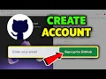 How To Create a GitHub Account Step-by-Step