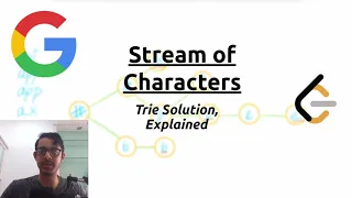 Stream of Characters LeetCode Trie Solution Explained in Detail