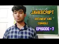 JavaScript Document And Console Episode - 7 JavaScript Scripting Language By Neel