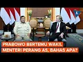 Prabowo Bertemu Wakil Menteri Perang AS di Istana Bahas Apa