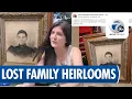 Metro Detroit woman searches for family portraits sold at garage sale