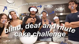 DEAF, BLIND AND MUTE CHALLENGE *straight chaos*
