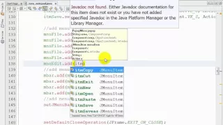 Java Notepad Project-part 8