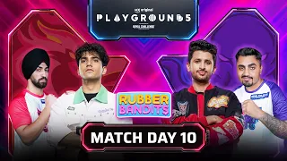 Playground 5 | Game Day 10 | Rubber Bandits | Elvish, Aarush, Tejasswi | @MXbyPrimeVideo