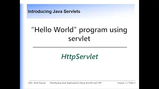 First Program Hello World program using Http Servlet in Eclipse