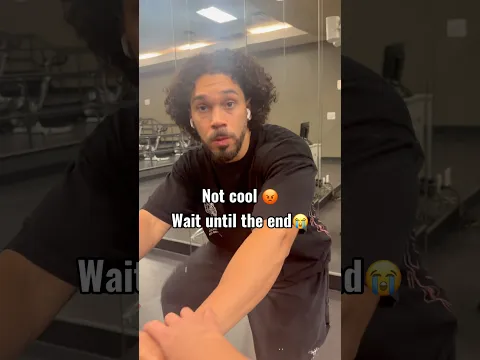 GYM PRANK ON HUSBAND!! 😳😭 #shorts