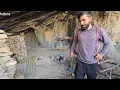 Installing a Wooden Door to Protect a Nomadic Family | Real Cave Life in Iran