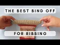 How To Lori s Twisty Bind Off
