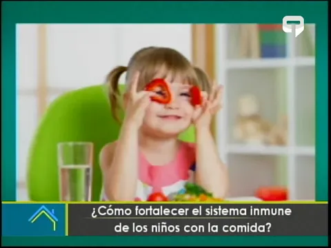 ¿Cómo fortalecer el sistema inmune de los niños con la comida?