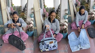 Old Jeans & Purse Turned Into a Stylish Handbag