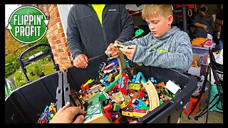 I Bought All Of His THOMAS TRAINS For 100
