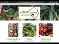 Set Up Farmers Market Account