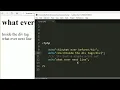 Learn programimg PHP Lesson 1 - Basics of php principles
