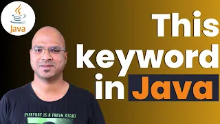 4 Java Tutorial This keyword