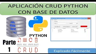 CRUD PYTHON TKINTER Base de Datos Explicado Facilmente Parte 1