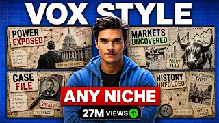 How To Create VOX STYLE Animation For ANY Niche (Full Course)
