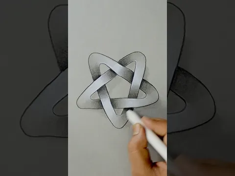 Illustration with Paper & Pencjl #shorts #shortsfeed #viral #illusion #drawing #drawingtutorial