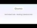 How to Get an Embed Code for Your Booking Calendar Booking Hub