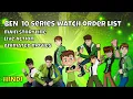 BEN 10 Watch Order Series Movies and Live Action