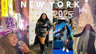 New Years Eve in Times Square NYC Christmas in New York Balldrop 2025 Hudson Yard th3samfam