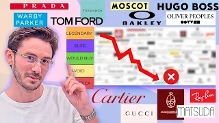 The ULTIMATE Glasses Tier List 2026 EVERY BRAND Reviewed