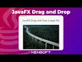 JavaFX Drag and Drop Image to ImageView Tutorial