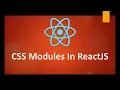 CSS Modules In ReactJS How to solve the CSS globally scoped class naming conflict