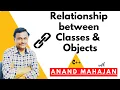 Relationship between classes and objects by Anand Mahajan Mahajan Computers Kurukshetra