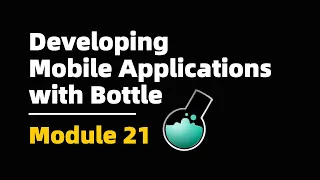 Developing Web Applications with Python Bottle - 21