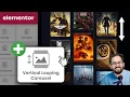 Elementor GSAP - Vertical Image Carousel