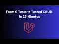 Writing Pest Tests for Laravel CRUD Live-Coding