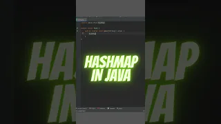 HASHMAP IN JAVA