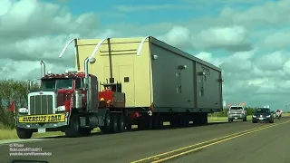 Upton County Sheriff s Office - Oversize Load Escort with 2 BMW Motorcycles TX 2017