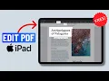 How to Edit PDF on iPad for Free 2026