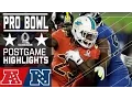 AFC vs NFC 2017 NFL Pro Bowl Game Highlights
