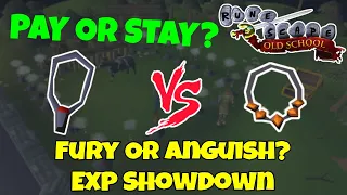 Pay or Stay Fury vs Anguish OSRS NMZ