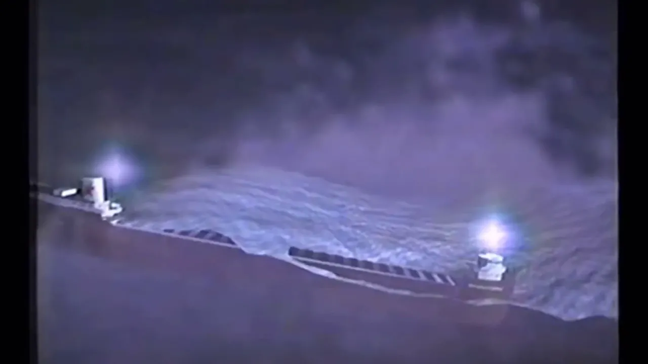 Harrowing Animation of Edmund Fitzgerald wreck - 10 November 1975