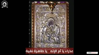 عذراء يا أم الإله   افرحي يا عروسا  لا عروس لها  مع الكلمات  دندنها