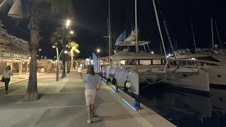 Walkaround and test sail Lagoon 55 Lady M